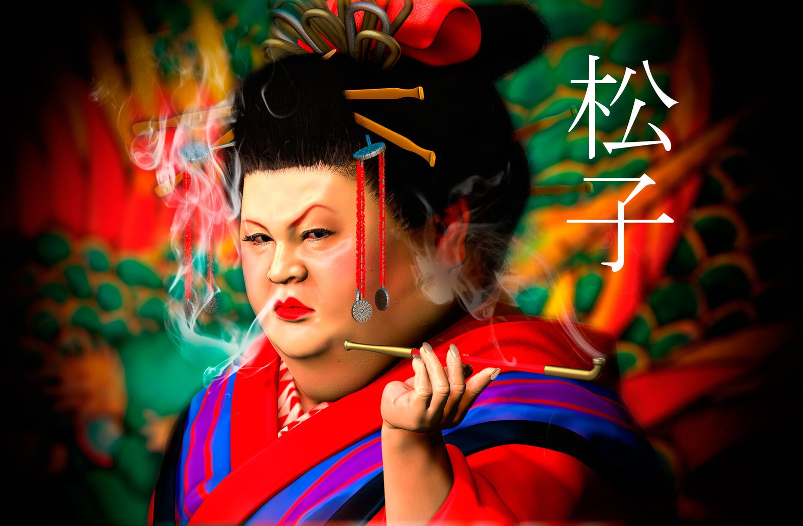 Portrait of Deluxematsuko
